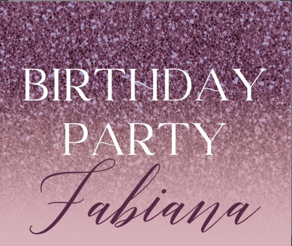 COMPLEANNO<br>40� FABIANA !